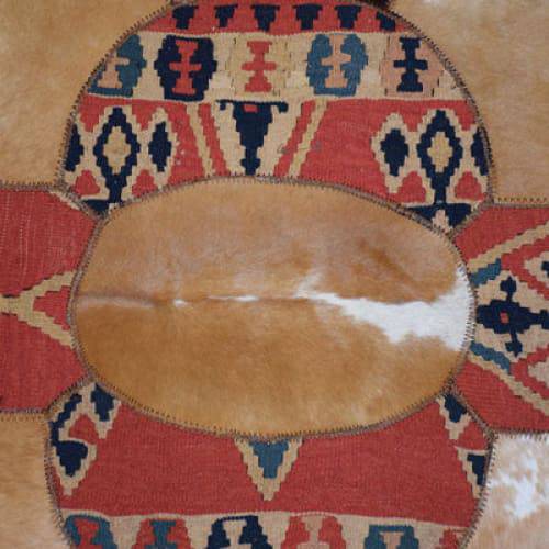 Modern rug floor rugs cowhide kilim rugs carpet patchwork rugs online AU Rugs 9-48 - KANDM PARSE LEATHER SHOP