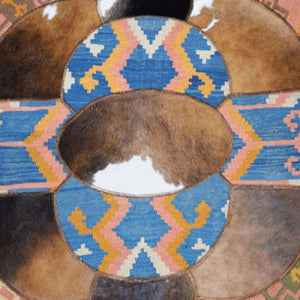 Modern rug floor rugs cowhide kilim rugs carpet patchwork rugs online AU Rugs 9-54 - KANDM PARSE LEATHER SHOP