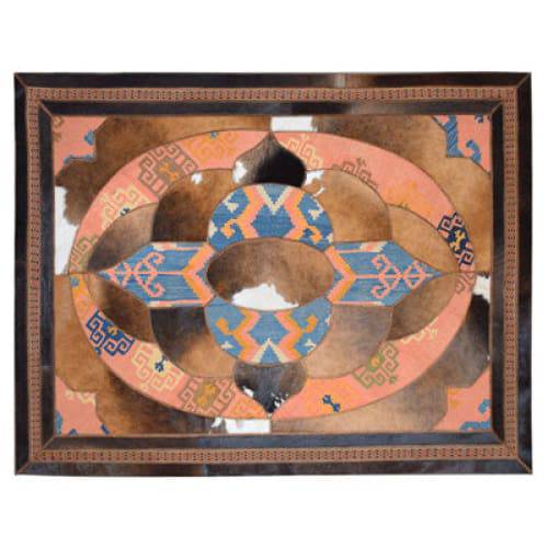 Modern rug floor rugs cowhide kilim rugs carpet patchwork rugs online AU Rugs 9-54 - KANDM PARSE LEATHER SHOP