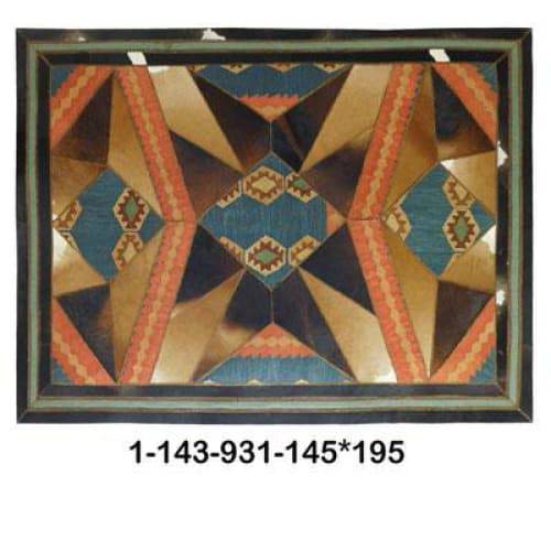 New floor rugs cowhide kilim rugs carpet patchwork Bohemian rugs online AU Rugs 1-143 - KANDM PARSE LEATHER SHOP