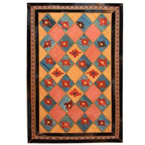 New floor rugs cowhide kilim rugs carpet patchwork Bohemian rugs online AU Rugs 1-59 - KANDM PARSE LEATHER SHOP